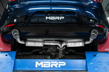 Load image into Gallery viewer, MBRP 19-23 Mazda 3 Hatchback T304SS 2.5in Axle-Back, Dual Rear Exit Street Profile - Side View