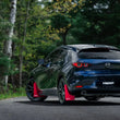 Load image into Gallery viewer, MBRP 19-23 Mazda 3 Hatchback T304SS 2.5in Axle-Back, Dual Rear Exit Street Profile - Installation View