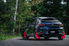 Load image into Gallery viewer, MBRP 19-23 Mazda 3 Hatchback T304SS 2.5in Axle-Back, Dual Rear Exit Street Profile - Installation View