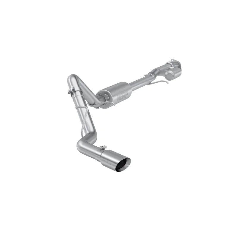 MBRP 19-24 GM 1500 Silverado/Sierra 2.7L T304 SS 3in Cat-Back w/ Single Side 4in Dual Wall Tip - Main Product View