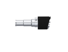 Load image into Gallery viewer, MBRP 19-24 Ram 1500 5.7L Hemi 3in Inl. 5in OD DW Angle Cut T304 Carbon Exhaust Tips - Pairs - Side View