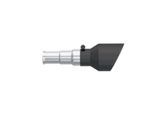 Load image into Gallery viewer, MBRP 19-24 Ram 1500 5.7L Hemi 3in Inlet 5in OD Dual Wall Angle Cut T304 BLK Tips - Pairs - Side View