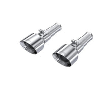 Load image into Gallery viewer, MBRP 19-24 Ram 1500 5.7L Hemi 3in Inlet 5in OD Dual Wall Angle Cut T304 SS Exhaust Tips - Pairs - Main Product View