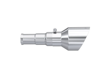 Load image into Gallery viewer, MBRP 19-24 Ram 1500 5.7L Hemi 3in Inlet 5in OD Dual Wall Angle Cut T304 SS Exhaust Tips - Pairs - Side View