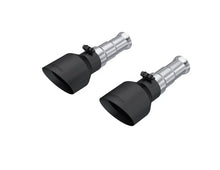 Load image into Gallery viewer, MBRP 19-24 Ram 1500 Classic 5.7L Hemi 5in OD Dual Wall Angle Cut T304 BLK CB Exhaust Tips - Pair - Main Product View