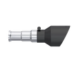 Load image into Gallery viewer, MBRP 19-24 Ram 1500 Classic 5.7L Hemi 5in OD Dual Wall Angle Cut T304 BLK CB Exhaust Tips - Pair - Side View