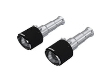 Load image into Gallery viewer, MBRP 19-24 Ram 1500 Classic 5.7L Hemi 5in OD Dual Wall Angle Cut T304 Carbon Fib Exhaust Tips - Pair - Main Product View
