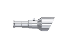 Load image into Gallery viewer, MBRP 19-24 Ram 1500 Classic 5.7L Hemi 5in OD Dual Wall Angle Cut T304 SS CB Exhaust Tips - Pair - Side View