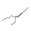 Load image into Gallery viewer, MBRP 19-Up Chevy Silverado 1500 6.2L 2.5in Catback Dual Rear Exit Aluminized - Main Product View