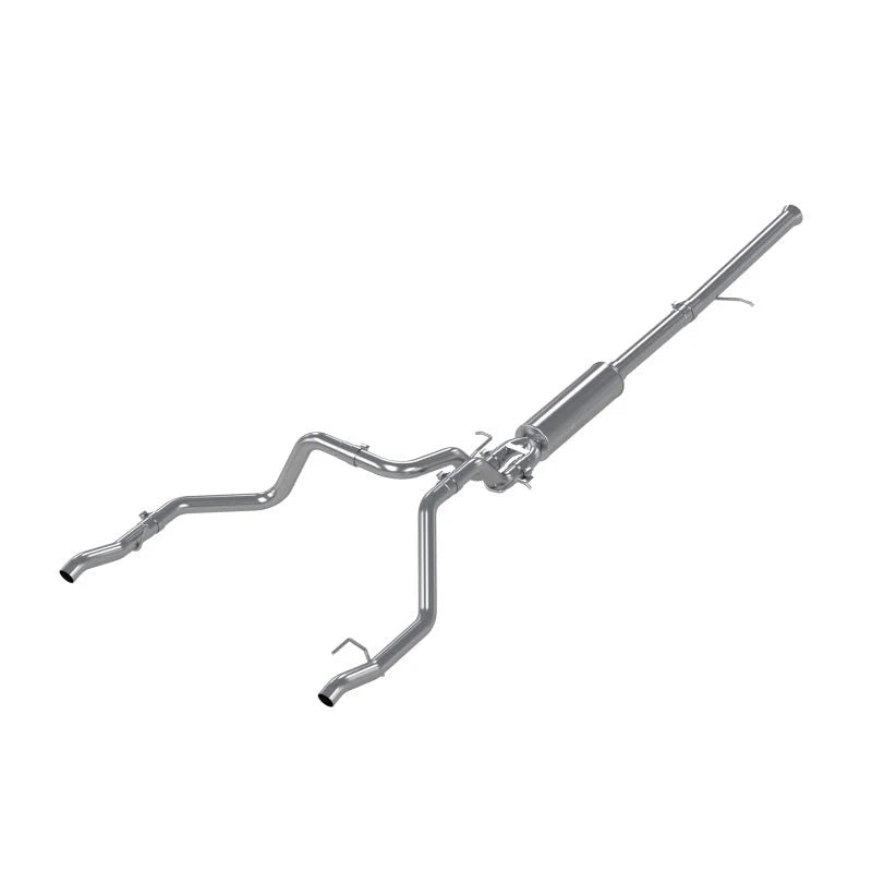 MBRP 19-Up Chevy Silverado 1500 6.2L 2.5in Catback Dual Rear Exit T304 SS - Main Product View