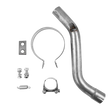 Load image into Gallery viewer, MBRP 1985-87 Honda ATC 250ES Big Red / TRX 250 Direct Replacement Slip-On Exhaust w/Utility Muffler - Side View