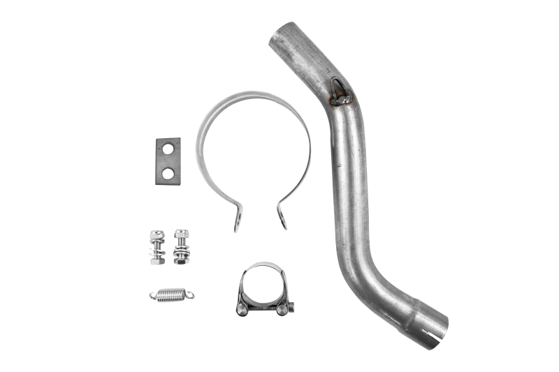 MBRP 1985-87 Honda ATC 250ES Big Red / TRX 250 Direct Replacement Slip-On Exhaust w/Utility Muffler - Side View