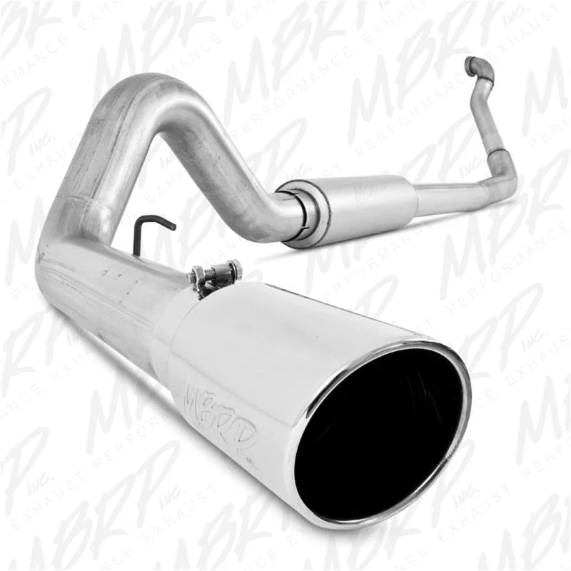 MBRP 1994-1997 Ford F-250/350 7.3L Turbo Back Single Side Off-Road (Aluminized downpipe) - Main Product View