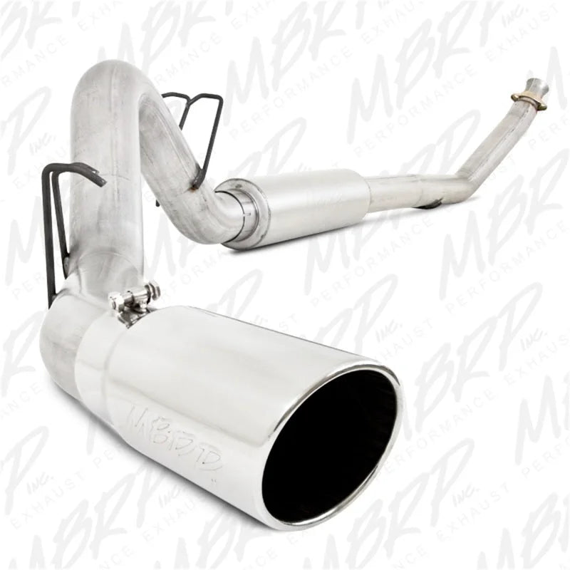 MBRP 1994-2002 Dodge 2500/3500 Cummins Turbo Back Single Side (94-97 Hanger HG6100 req.) - Side View