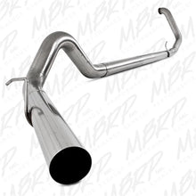 Load image into Gallery viewer, MBRP 1999-2003 Ford F-250/350 7.3L 4in Turbo Back Single No Muffler T409 SLM Series Exhaust System - Main Product View