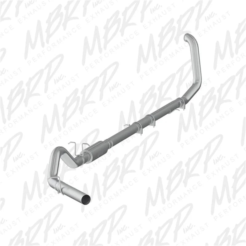 MBRP 1999-2003 Ford F-250/350 7.3L P Series Exhaust System - Side View
