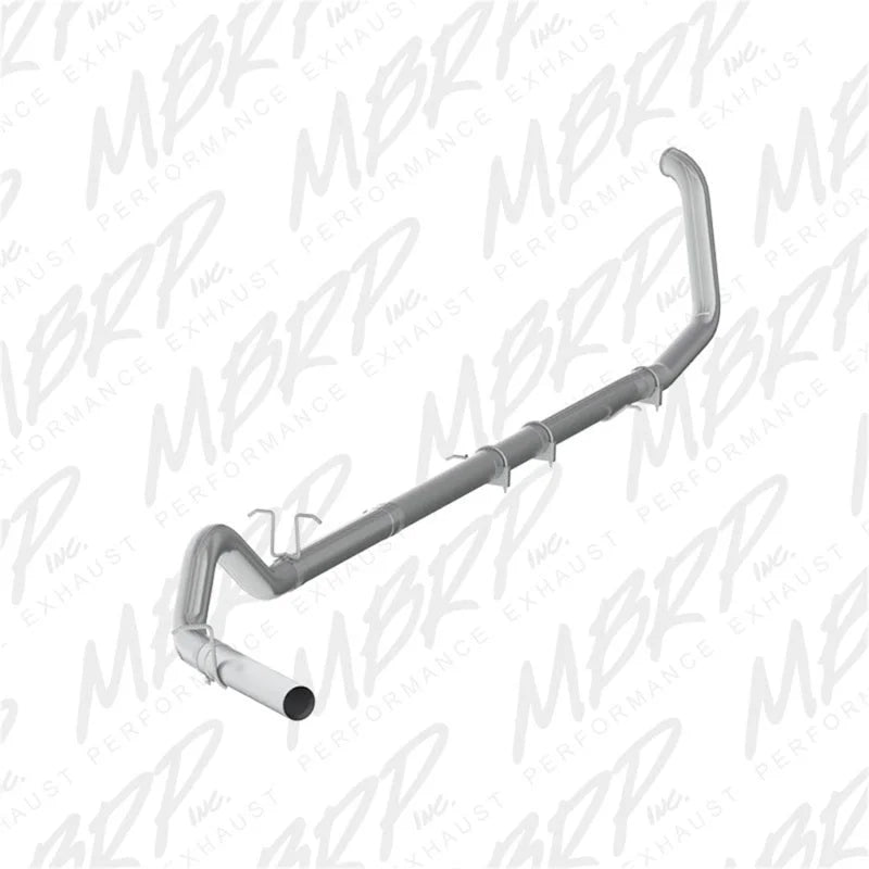 MBRP 1999-2003 Ford F-250/350 7.3L PLM Series Exhaust System - Side View