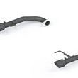 Load image into Gallery viewer, MBRP 2015-2017 Ford Mustang GT 5.0 2-1/2in Axle Back Kit - Black Coated 4in OD Tips Included - Side View