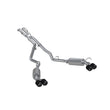 Load image into Gallery viewer, MBRP 20-21 Ford Explorer ST 3.0L Ecoboost SS 2.5in Dual Rear Exit w/ Carbon Fiber Quad Tips - T304 - Main Product View
