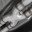 Load image into Gallery viewer, MBRP 20-21 Ford Explorer ST 3.0L Ecoboost SS 2.5in Dual Rear Exit w/ Carbon Fiber Quad Tips - T304 - Back View