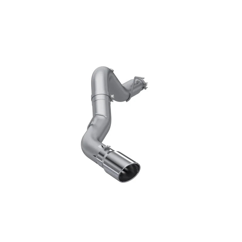 MBRP 20-23 Chevrolet Silverado 2500HD 6.6L Armor Lite AL Steel Single Side Exit 5in DPF Back Exhaust - Main Product View