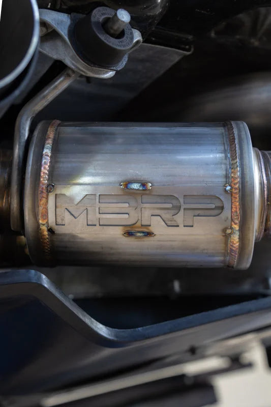 MBRP 20-24 Chevrolet Corvette C8 3in Active Cat Back Quad Split Rear Exit Exhaust w/ AFM Sims - Additional View 5
