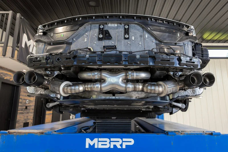 MBRP 20-24 Chevrolet Corvette C8 3in Active Cat Back Quad Split Rear Exit Exhaust w/ AFM Sims - Additional View 6
