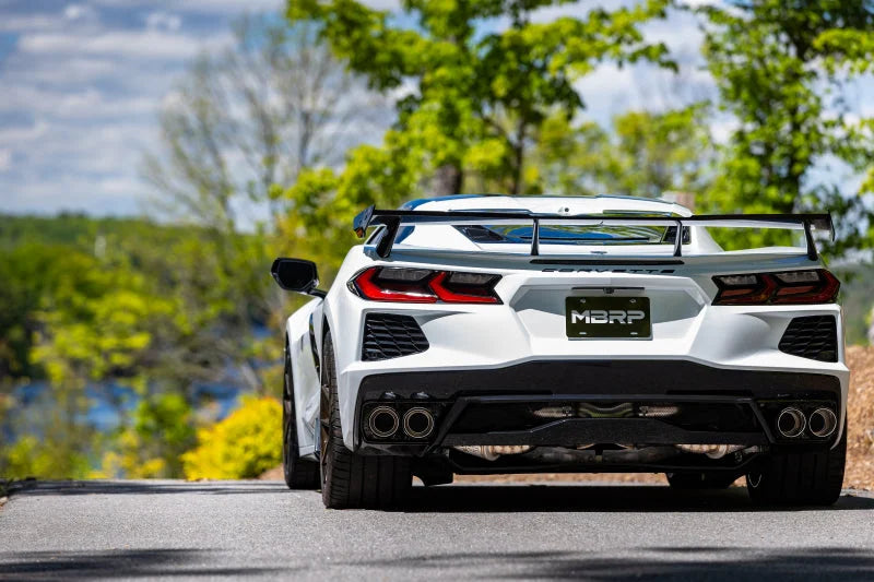 MBRP 20-24 Chevrolet Corvette C8 3in Active Cat Back Quad Split Rear Exit Exhaust w/ AFM Sims - Additional View 7
