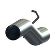 Load image into Gallery viewer, MBRP 2001-2005 Chev/GMC Duramax 6.6L Regular Cab 4in Extension-Pipe Aluminized - Side View