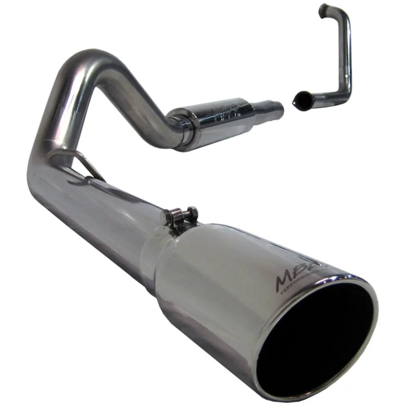 MBRP 2003-2005 Ford Excursion 6.0L Turbo Back Single Side (Stock Cat) - Side View