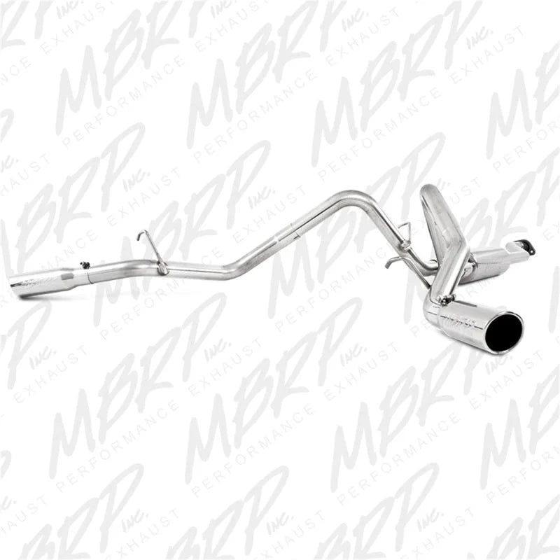 MBRP 2003-2007 Chev/GMC 1500 Classic 4.8/5.3L EC/CC-SB Cat Back Dual Split Side - Main Product View