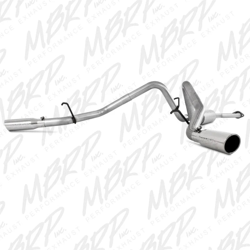 MBRP 2003-2007 Chev/GMC 1500 Classic 4.8/5.3L EC/CC-SB Cat Back Dual Split Side - Side View