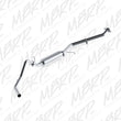 Load image into Gallery viewer, MBRP 2003-2007 Chev/GMC 1500 Classic 4.8/5.3L EC/CC-SB Cat Back Single Side AL P Series Exhaust - Side View