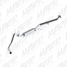 Load image into Gallery viewer, MBRP 2003-2007 Chev/GMC 1500 Classic 4.8/5.3L EC/CC-SB Cat Back Single Side AL P Series Exhaust - Side View