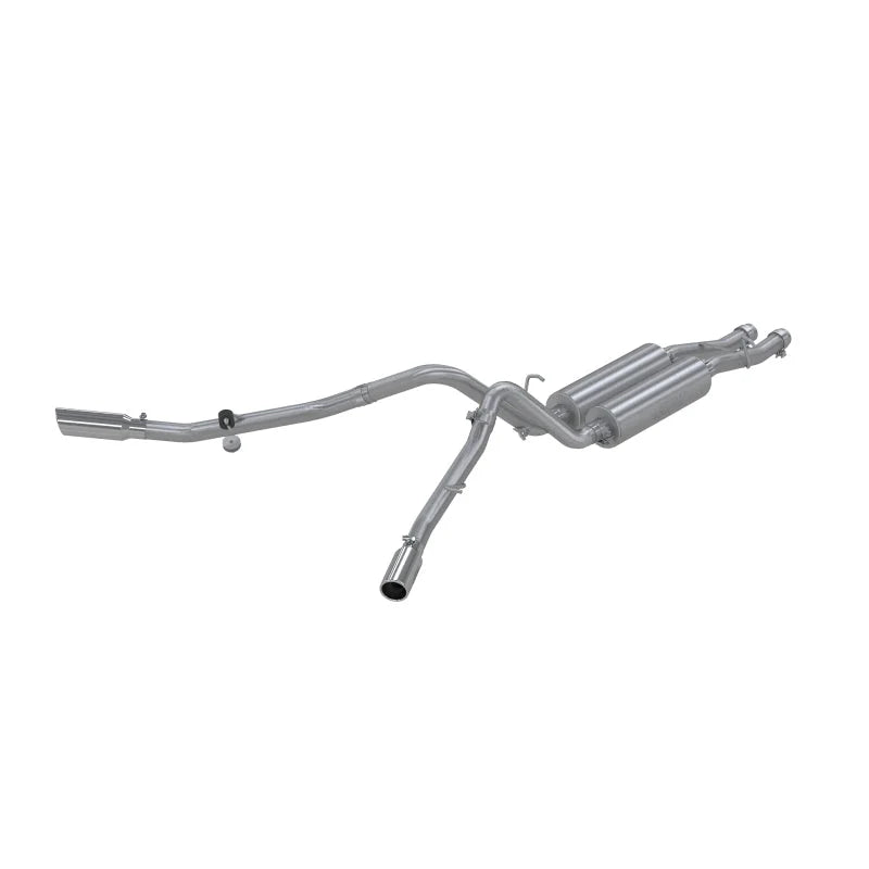 MBRP 2003-2007 Chev/GMC 1500 HD Classic 6.0L CC-SB Cat Back Dual Split Side - Main Product View