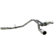 Load image into Gallery viewer, MBRP 2003-2007 Chev/GMC 1500 HD Classic 6.0L CC-SB Cat Back Dual Split Side - Side View