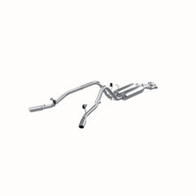 Load image into Gallery viewer, MBRP 2003-2007 Chev/GMC 2500 HD 6.0L CC-SB Cat Back Dual Split Side - Main Product View
