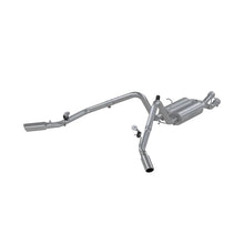 Load image into Gallery viewer, MBRP 2003-2007 Chev/GMC 2500 HD 6.0L EC-SB Cat Back Dual Split Side - Side View
