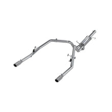 Load image into Gallery viewer, MBRP 2003 Dodge Ram Hemi 1500 5.7L SC/CC-SB Cat Back Dual Split Rear - Main Product View