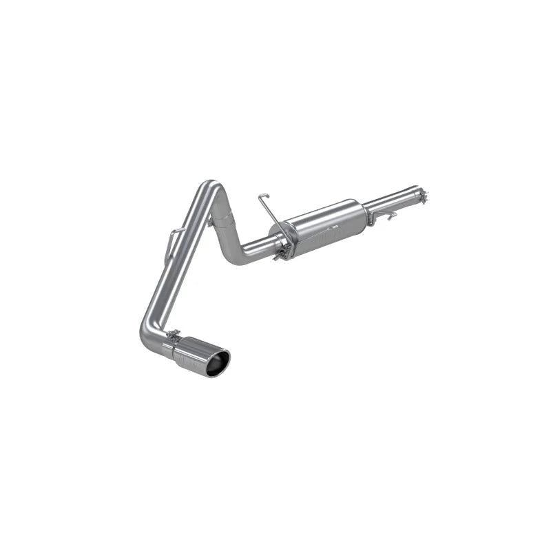 MBRP 2003 Dodge Ram Hemi 1500 5.7L SC/CC-SB Cat Back Single Side - Side View