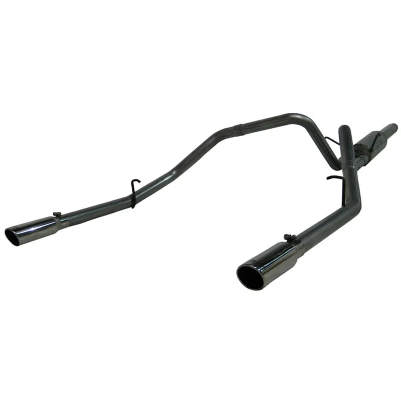 MBRP 2004-2005 Dodge Ram Hemi 1500 5.7L SC/CC-SB Cat Back Dual Split Rear - Main Product View