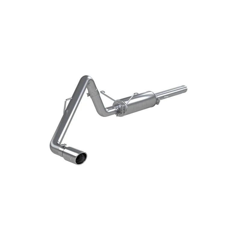 MBRP 2004-2005 Dodge Ram Hemi 1500 5.7L SC/CC-SB Cat Back Single Side - Main Product View