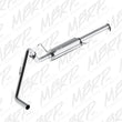 Load image into Gallery viewer, MBRP 2004-2005 Dodge Ram Hemi 1500 5.7L SC/CC-SB Cat Back Single Side AL P Series Exhaust - Main Product View
