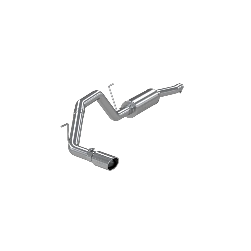 MBRP 2004-2006 Nissan Titan 5.6L EC/CC Cat Back Single Side - Main Product View