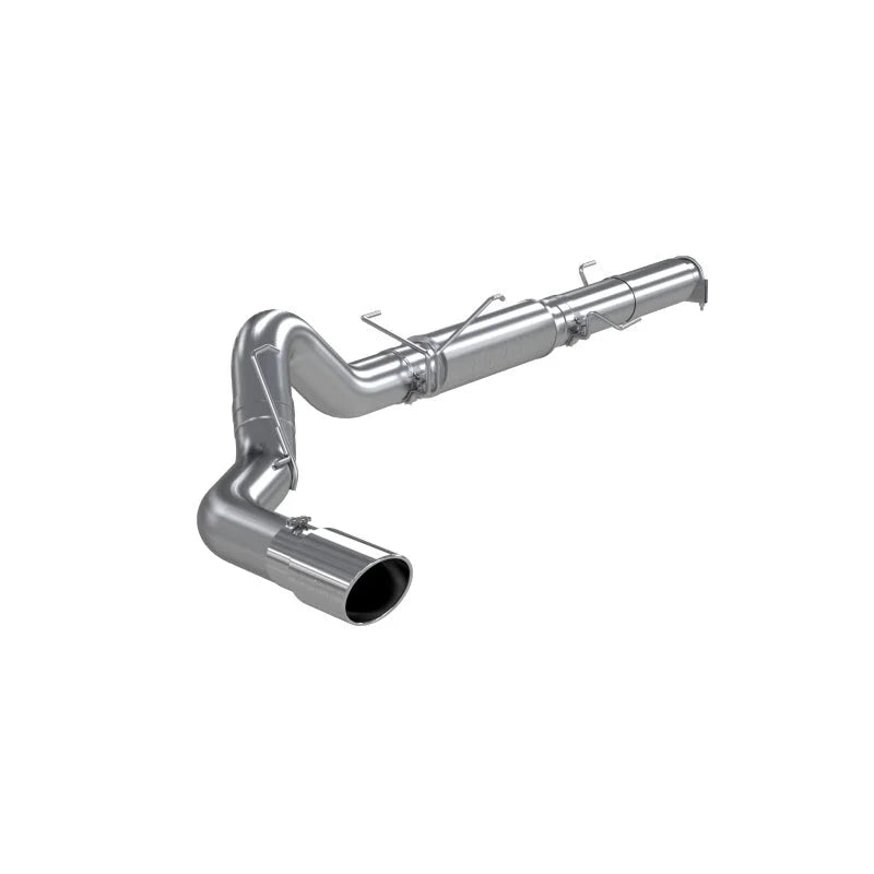 MBRP 2004-2007 Dodge 2500/3500 Cummins 600/610 5 Cat Back Single Side - Side View