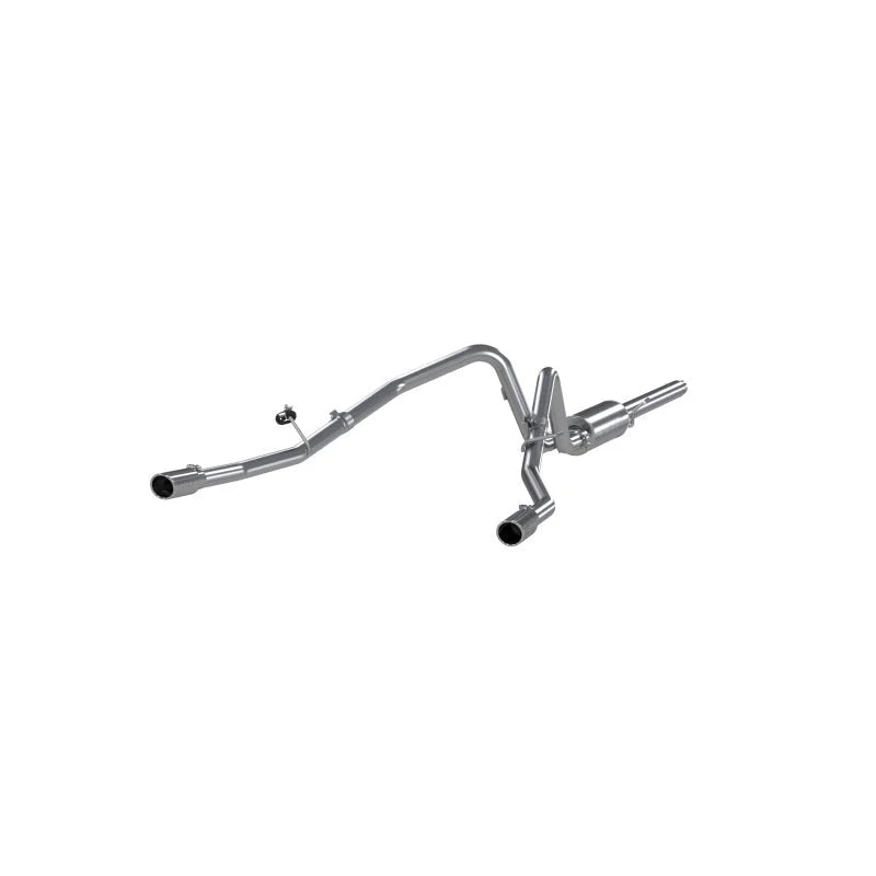 MBRP 2004-2008 Ford F150 4.6/5.4L EC/CC-SB Cat Back Dual Split Rear - Main Product View
