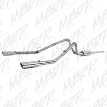 Load image into Gallery viewer, MBRP 2004-2008 Ford F150 4.6/5.4L EC/CC-SB Cat Back Dual Split Rear - Side View