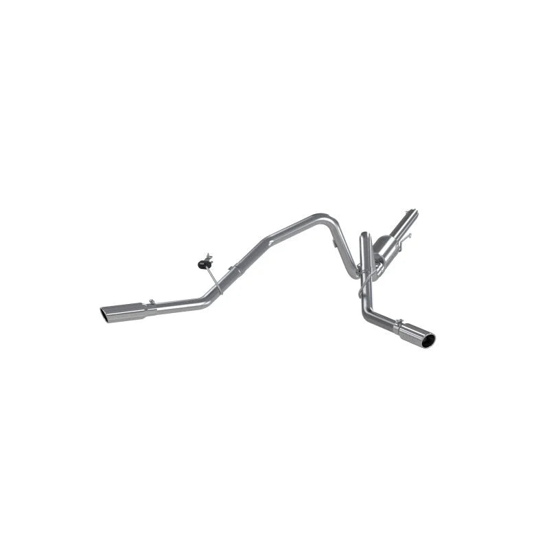 MBRP 2004-2008 Ford F150 4.6/5.4L EC/CC-SB Cat Back Dual Split Side - Main Product View