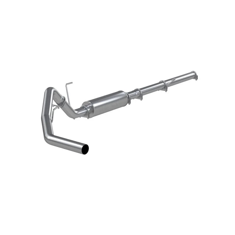 MBRP 2004-2008 Ford F150 EC/CC-SB 3in Cat Back Single Side AL P Series Exhaust - Side View