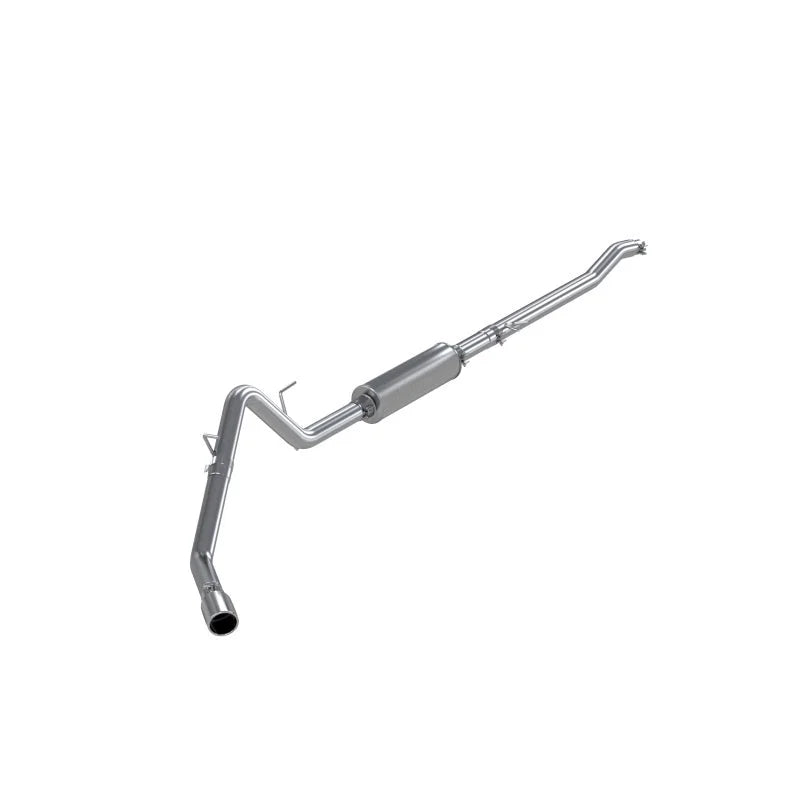 MBRP 2005-2007 Dodge Dakota 3.7/4.7L 3 Cat Back Single Side - Side View